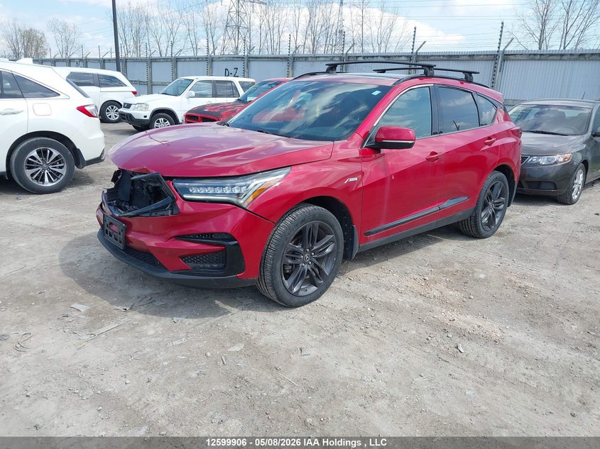2019 Acura RDX, Удар спереду, IAAI, VIN 5J8TC2H65KL807089 — фото 2