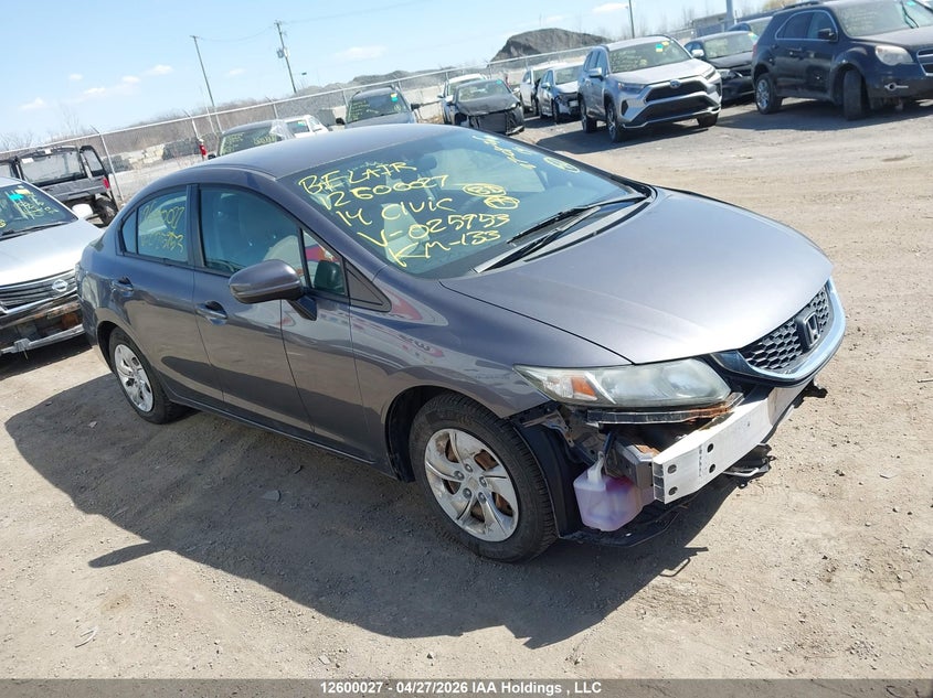 Vin: 2hgfb2f46eh025953, lot: 2997341, honda civic 2014 img_1