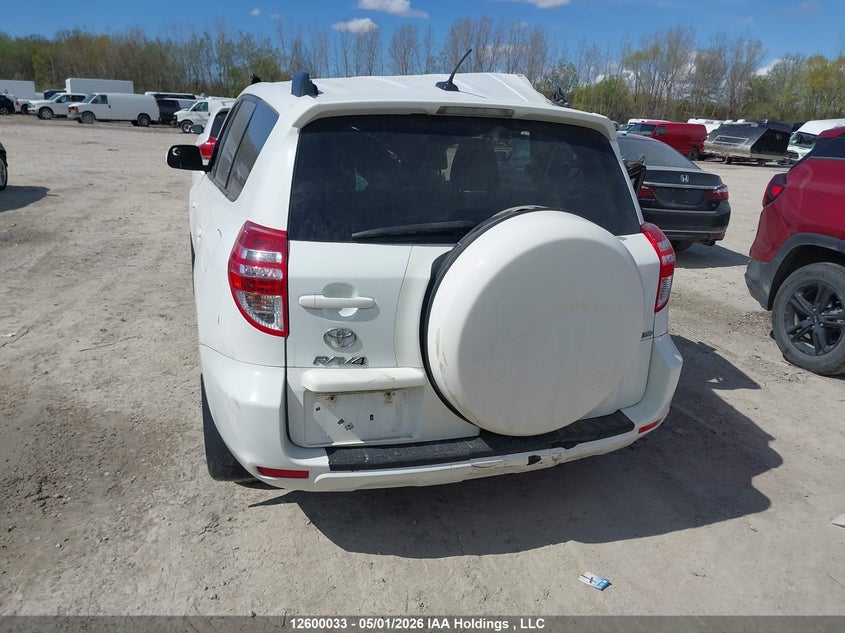 2012 Toyota Rav4 2.5 white Lot 111012600033 Vin 2T3BF4DV8CW232933