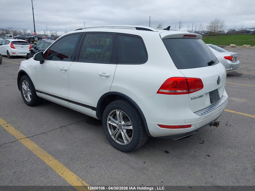 Vin: wvgdf9bp0cd006694, lot: 2997429, volkswagen touareg v6 20123
