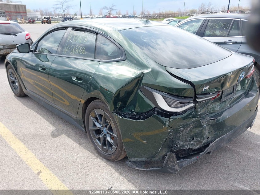 Vin: wby43aw07rfs65688, lot: 2997436, bmw i4 edrive35 20243