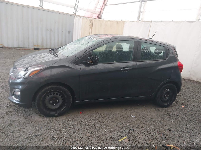 2022 Chevrolet Spark 1Lt Cvt VIN: KL8CD6SA0NC024114 Lot: 12600133