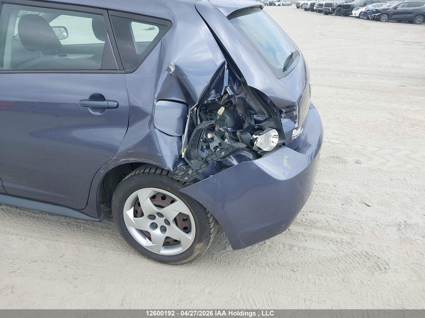 2009 Pontiac Vibe VIN: 5Y2SP67829Z422217 Lot: 12600192