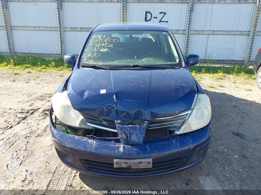 2009 Nissan Versa VIN: 3N1BC13EX9L381761 Lot: 12600200