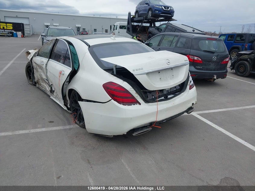 Vin: wddug8gb5la508245, lot: 2997767, mercedes-benz s 560 4matic 20203