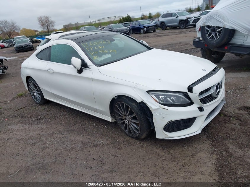Vin: wddwj4kb0hf426749, lot: 2997771, mercedes-benz c 300 4matic 2017 img_1