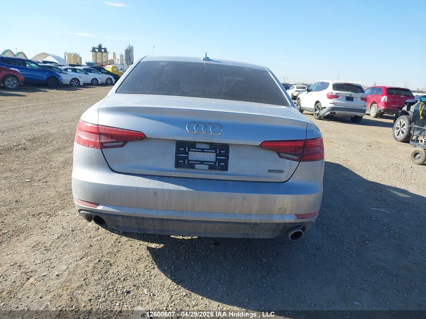 2017 Audi A4 VIN: WAUCNAF40HN036927 Lot: 12600607