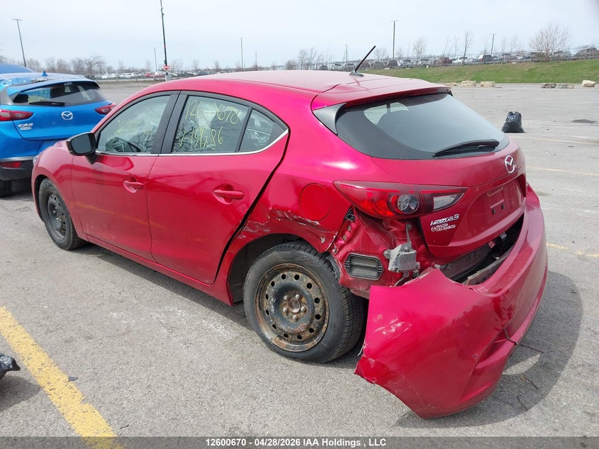 Vin: jm1bn1l79j1159586, lot: 2998024, mazda mazda3 50th anniversary edition/gs 20183