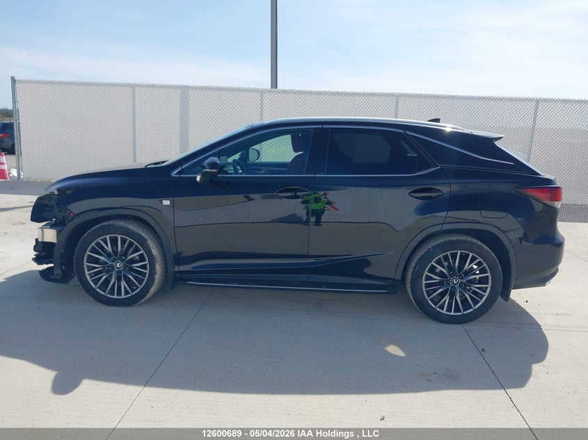 2020 Lexus Rx 3.5 F Sport Black Lot 111012600689 Vin 2T2YZMDA3LC237915