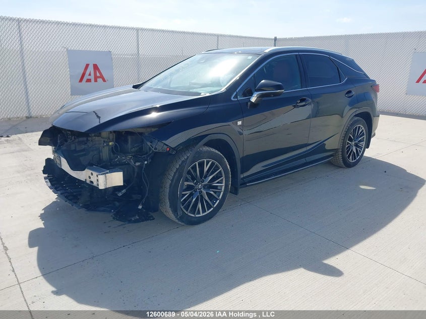 2020 Lexus Rx 3.5 F Sport Black Lot 111012600689 Vin 2T2YZMDA3LC237915
