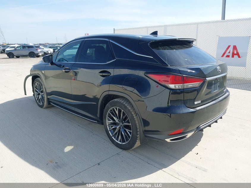 2020 Lexus Rx 3.5 F Sport Black Lot 111012600689 Vin 2T2YZMDA3LC237915