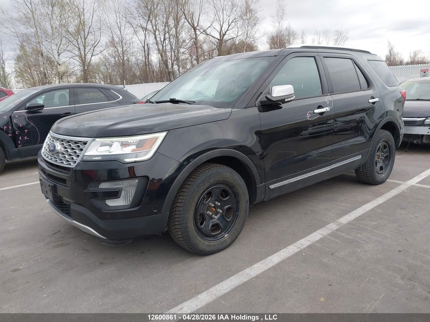 Vin: 1fm5k8ht8hgd28455, lot: 2998224, ford explorer platinum 20172