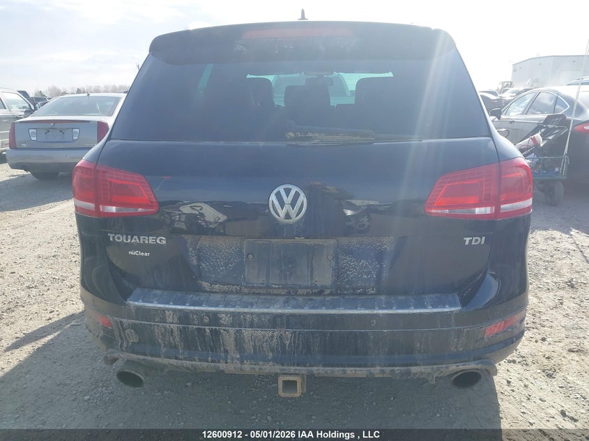 2014 Volkswagen Touareg Tdi VIN: WVGDP9BP5ED006593 Lot: 12600912