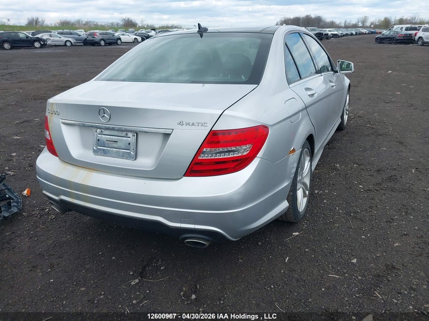 Vin: wddgf8ab7ea955669, lot: 2998340, mercedes-benz c 300 4matic 20144