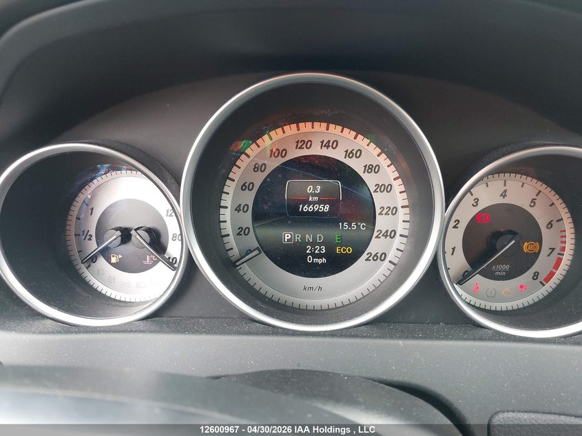 2014 Mercedes-Benz C 300 4Matic VIN: WDDGF8AB7EA955669 Lot: 12600967