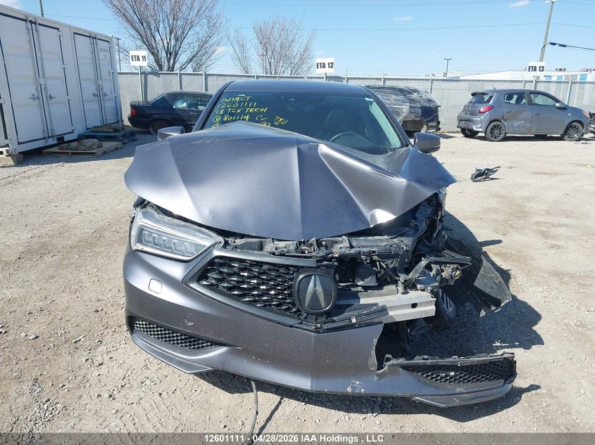 2018 Acura Tlx Tech VIN: 19UUB3F51JA801114 Lot: 12601111