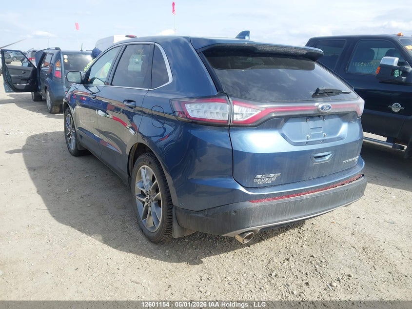 Vin: 2fmpk4k89jbb60490, lot: 2998531, ford edge titanium 20183