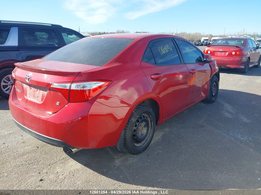 Vin: 2t1burhe7gc511934, lot: 2998631, toyota corolla s 20164