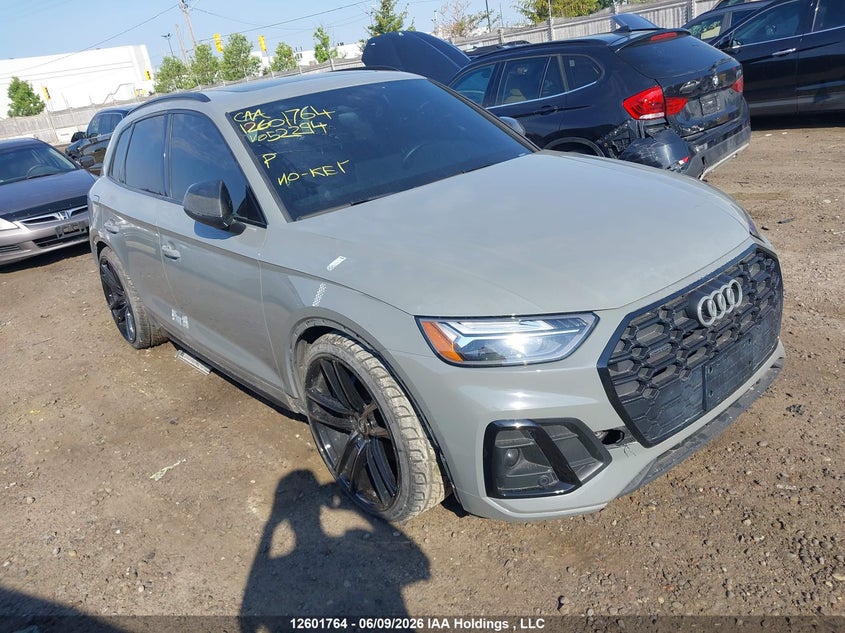 2022 Audi Q5 Premium Plus 45, Theft Recovery, IAAI, VIN WA1EAAFYXN2052294