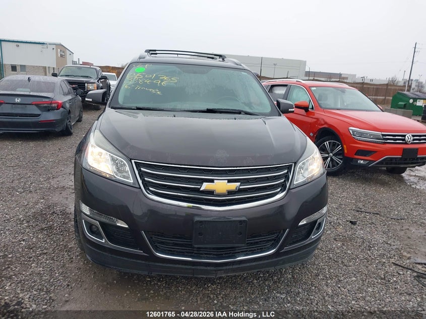 2016 Chevrolet Traverse Lt VIN: 1GNKVGKD2GJ338496 Lot: 12601765