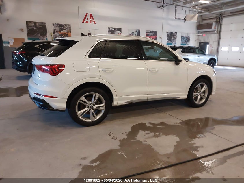 2021 Audi Q3 2.0 Premium Plus S Line 45 White Lot 111012601862 Vin WA1EECF36M1132149