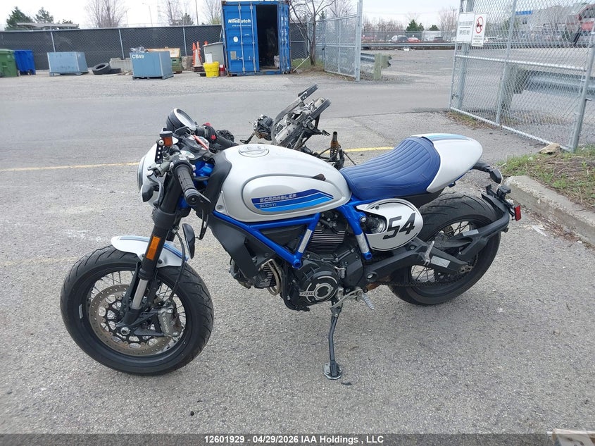 2020 Ducati Scrambler Desert Sled VIN: ML0KAFPM2LT016947 Lot: 12601929