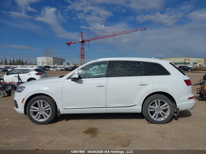2017 Audi Q7 Progressiv S-Line VIN: WA1MHAF75HD050735 Lot: 12601985