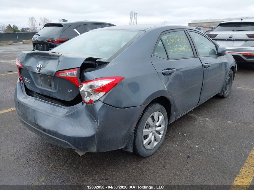Vin: 2t1burhexec162426, lot: 2999564, toyota corolla 20144
