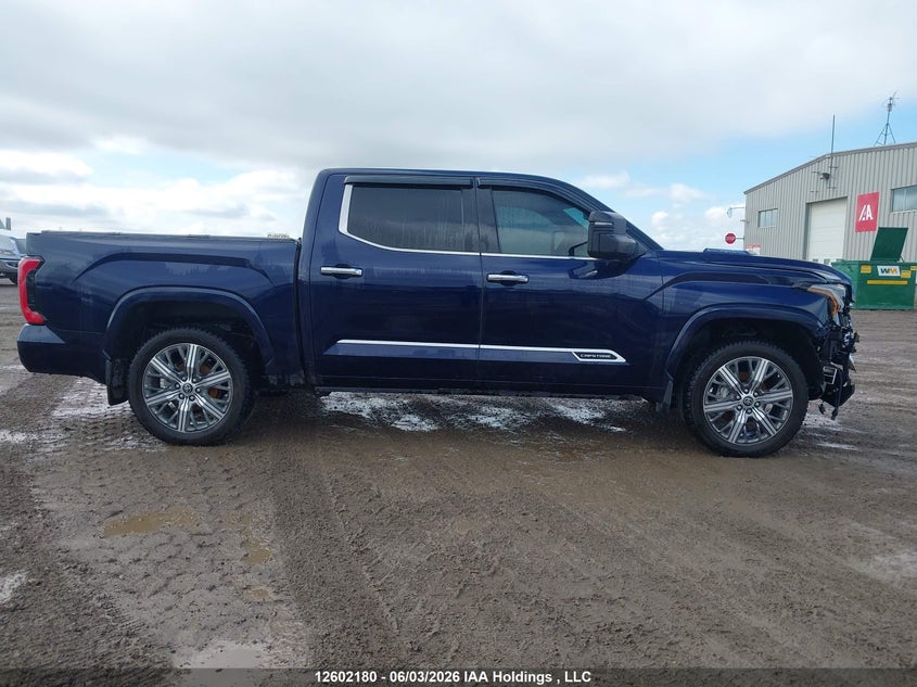 2022 Toyota Tundra Crewmax Capstone VIN: 5TFVC5DB1NX009441 Lot: 12602180