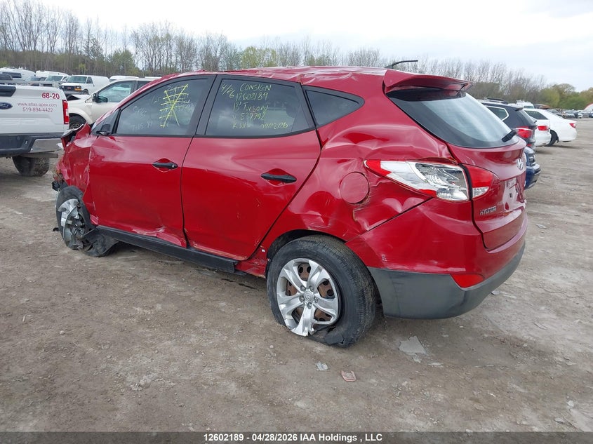 Vin: km8jt3ac2du537792, lot: 2999701, hyundai tucson gl 20133