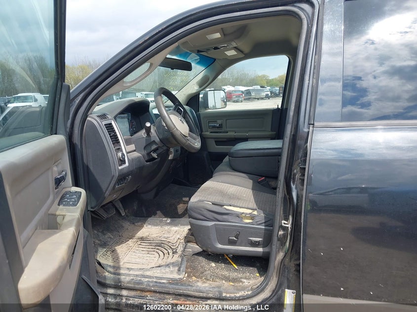 2010 DODGE RAM PICKUP 5.7L V-8 VVT, 390HP