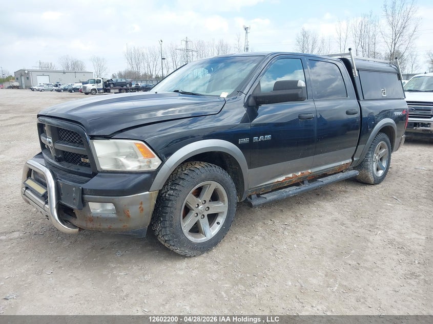 2010 DODGE RAM PICKUP 5.7L V-8 VVT, 390HP