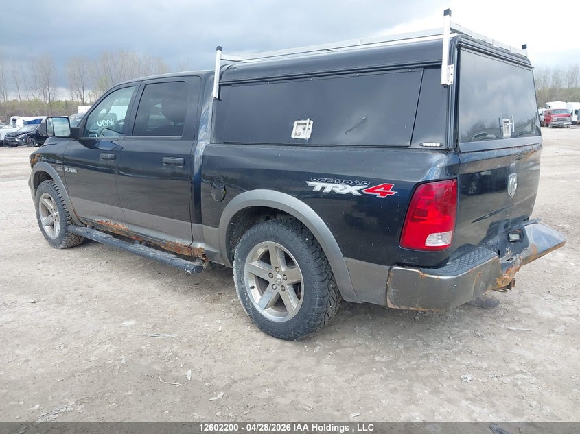 2010 DODGE RAM PICKUP 5.7L V-8 VVT, 390HP