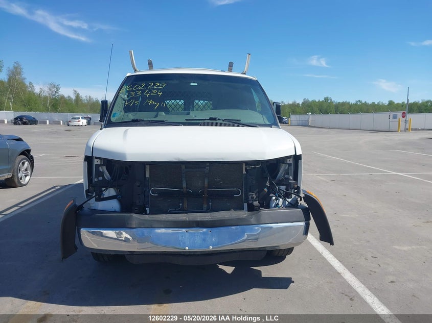 2015 GMC Savana 2500 1Wt VIN: 1GTW7FCF8F1133424 Lot: 12602229