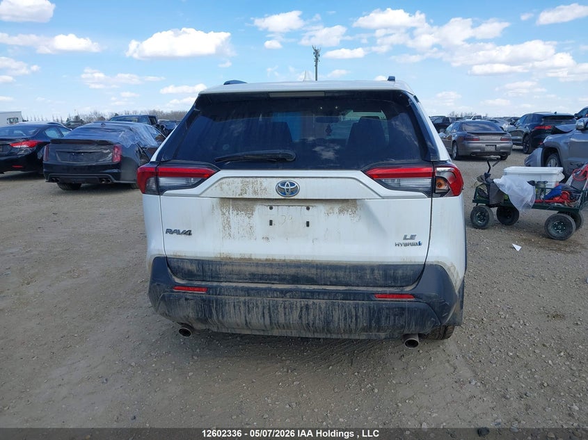 2022 Toyota Rav4 Hybrid Le VIN: 2T3BWRFV1NW142424 Lot: 12602336