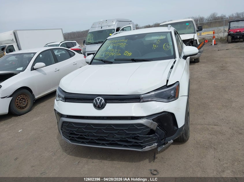 2026 Volkswagen Taos Se VIN: 3VVUC7B26TM045849 Lot: 12602396