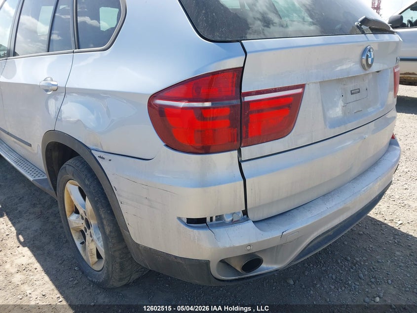 2012 BMW X5 3.0 xDrive35I silver Lot 111012602515 Vin 5UXZV4C54CL749764