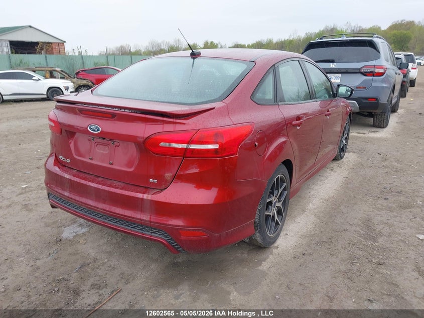 Vin: 1fadp3f21hl330155, lot: 3000119, ford focus se 20174