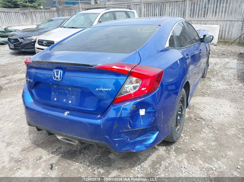 Vin: 2hgfc2f83lh024613, lot: 3000135, honda civic sport 20204