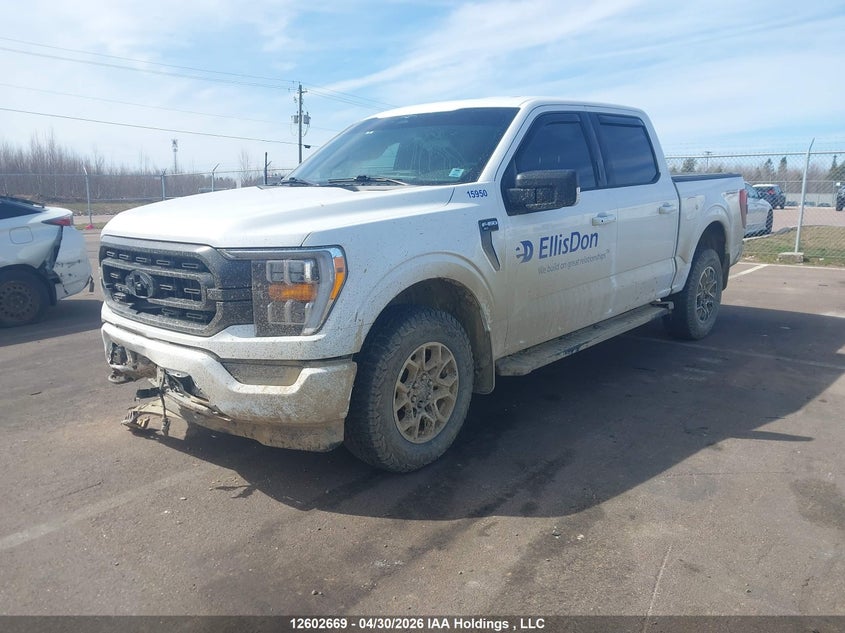 2023 FORD F150 SUPERCREW PICKUP 3.5L V-6 DI, DOHC, VVT, TURBO, 400HP