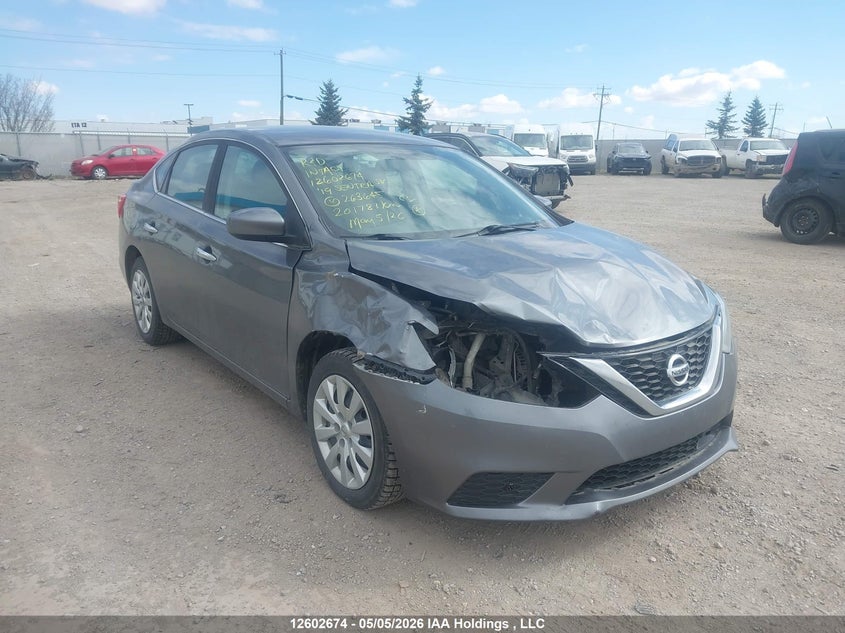 2019 Nissan Sentra S/Sv/Sr/Sl