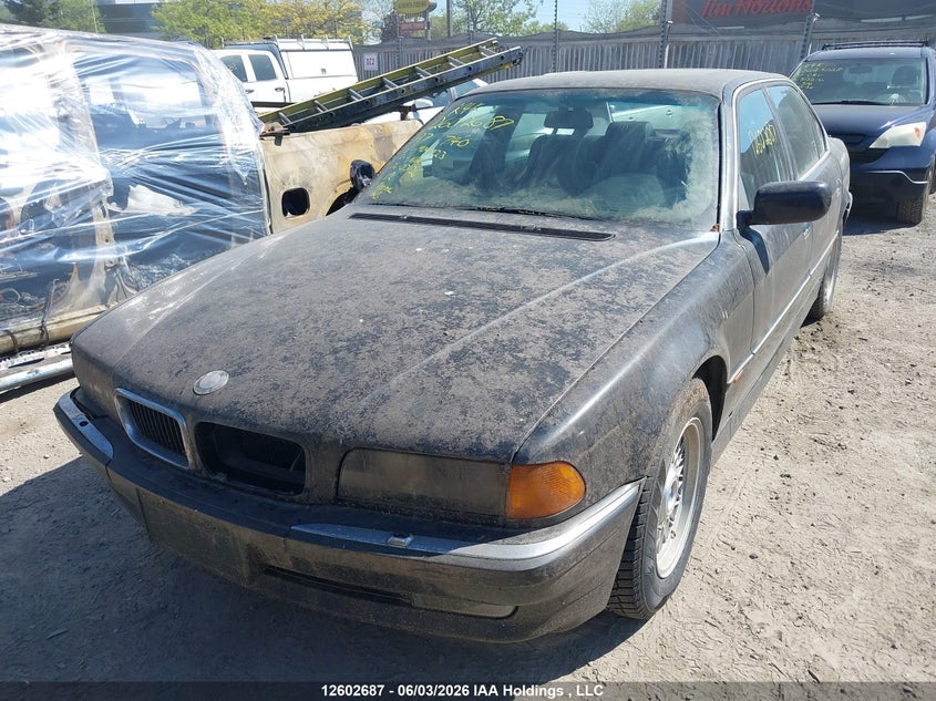 1997 BMW 7er, Possible Mechanical, IAAI, VIN WBAGJ8320VDM04923 — photo 2