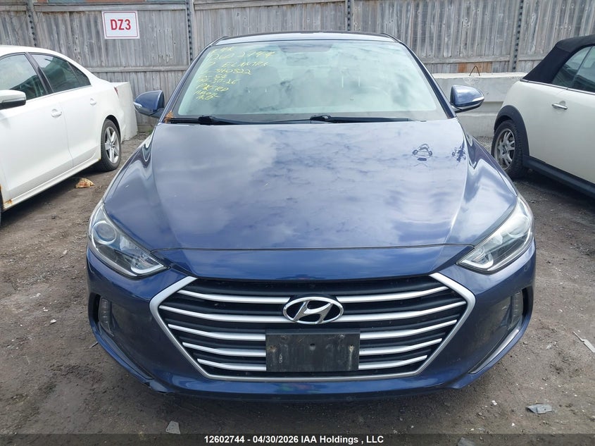 2017 Hyundai Elantra Se/Value/Limited VIN: KMHD84LF6HU340822 Lot: 12602744