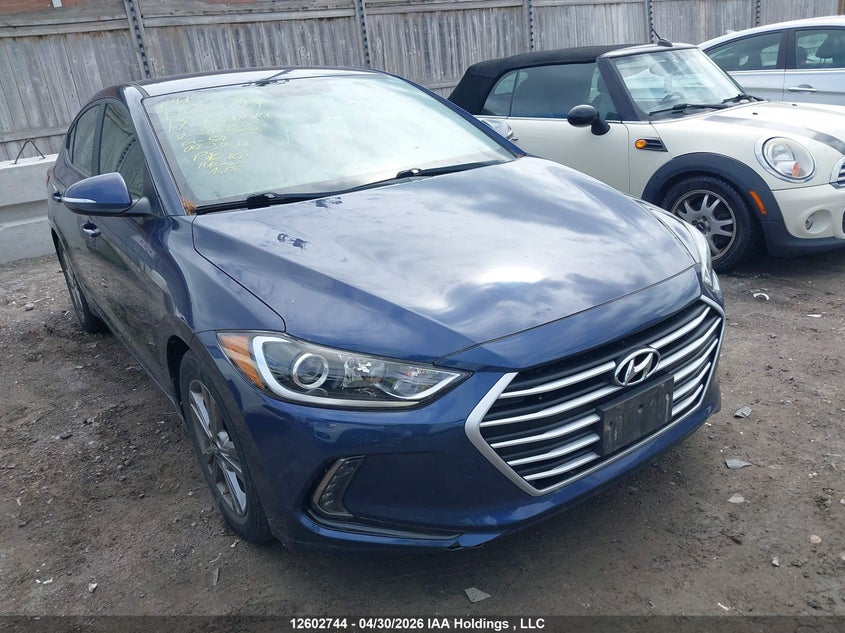 Vin: kmhd84lf6hu340822, lot: 3000311, hyundai elantra se/value/limited 2017 img_1