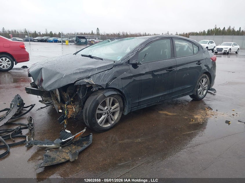 Vin: kmhd84lf5hu375092, lot: 3000434, hyundai elantra se/value/limited 20172
