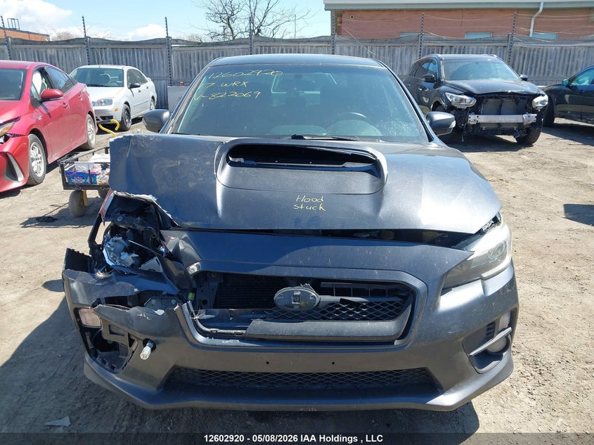 2017 SUBARU WRX SEDAN 2.0L H-4 DI, DOHC, VVT, TURBO, 268HP