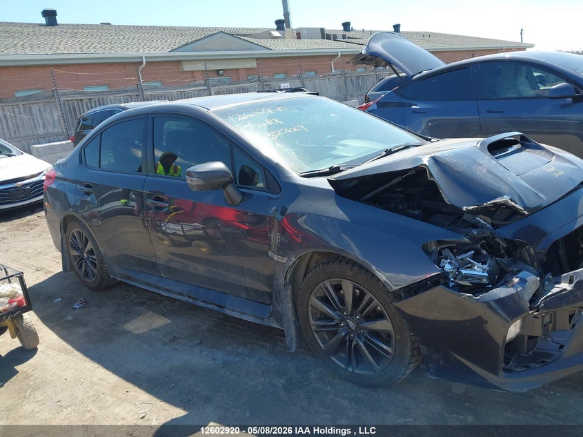 2017 SUBARU WRX SEDAN 2.0L H-4 DI, DOHC, VVT, TURBO, 268HP
