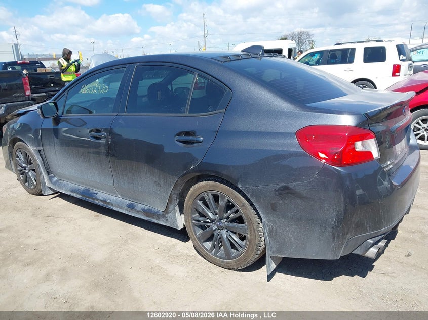 2017 SUBARU WRX SEDAN 2.0L H-4 DI, DOHC, VVT, TURBO, 268HP
