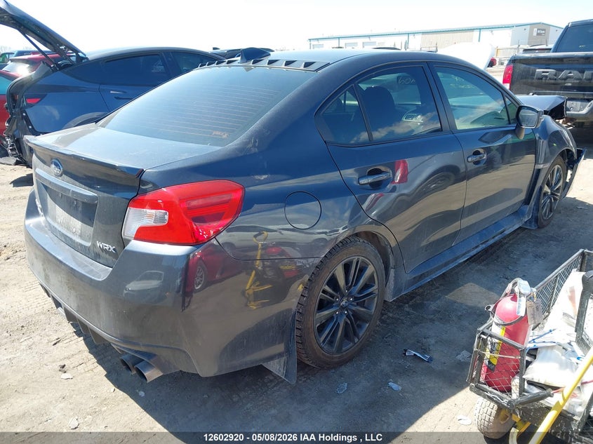2017 SUBARU WRX SEDAN 2.0L H-4 DI, DOHC, VVT, TURBO, 268HP