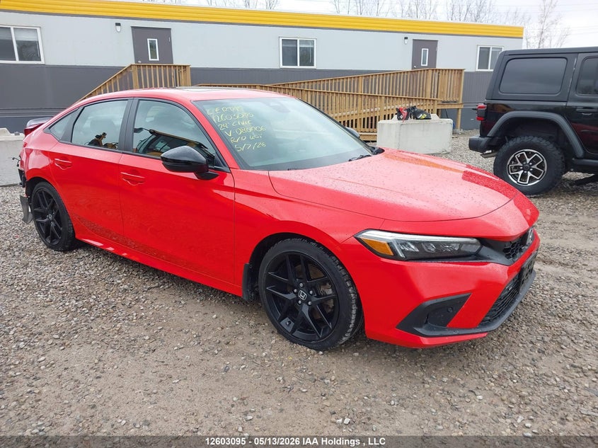 2024 HONDA CIVIC SEDAN 1.5L I-4 DI, DOHC, VVT, TURBO, 200HP